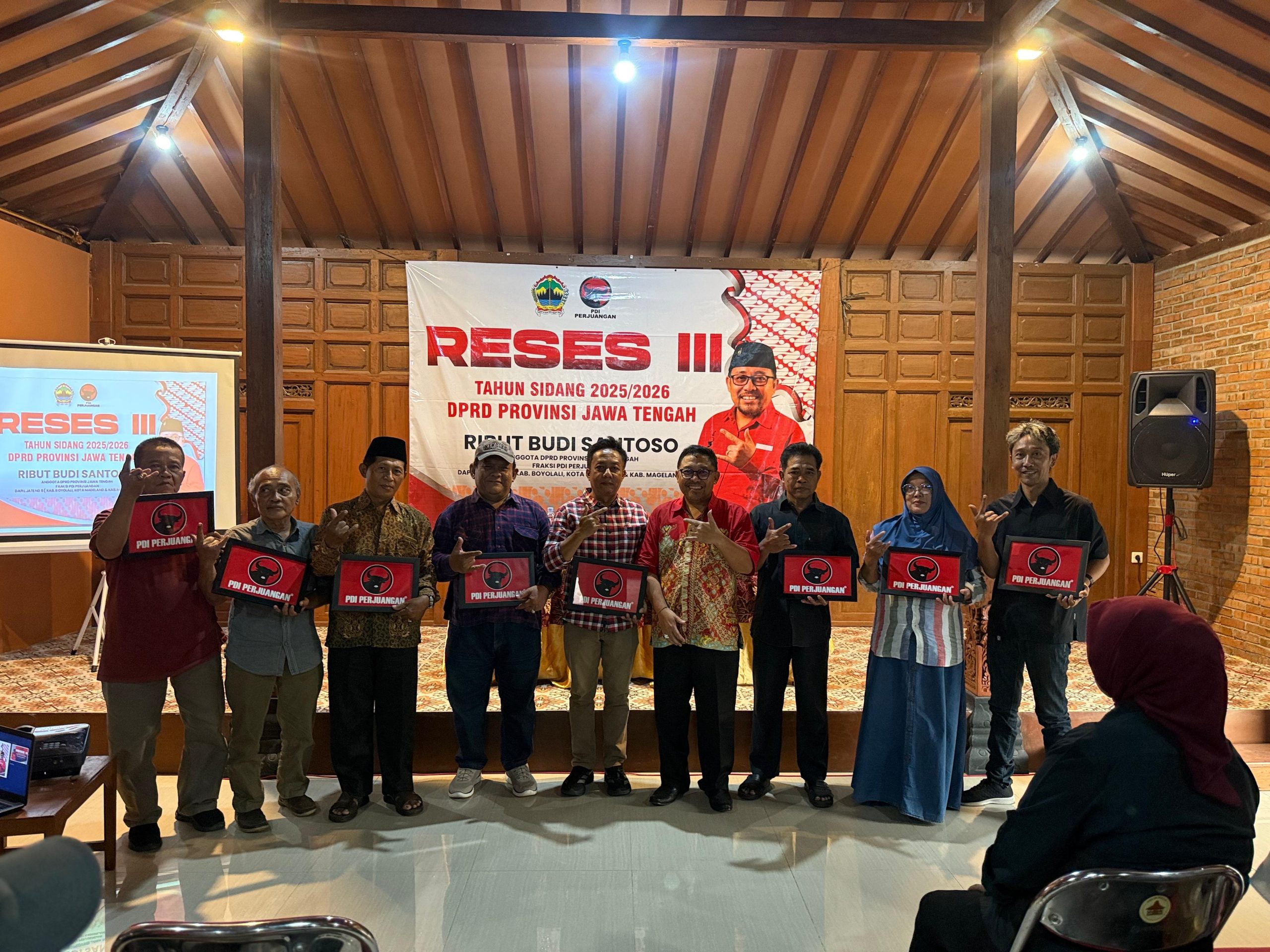 Serap Aspirasi Masyarakat Simo, Ribut Budi Santoso Gelar Reses III di Omah Joglo